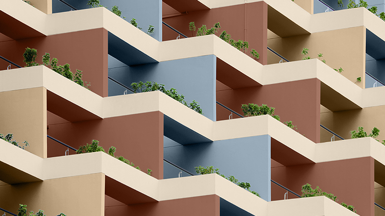 Hotel Exterior Colour Palette